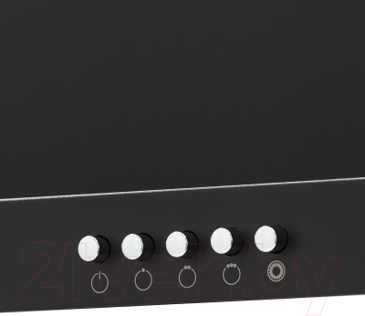 Вытяжка Т-образная Krona Rina 600 Black PB / КА-00005483