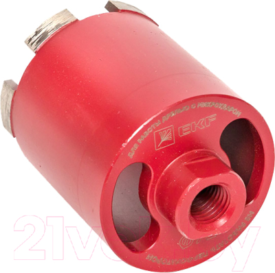 Коронка EKF Алмазная для дрелей dch-72-mhs-m16