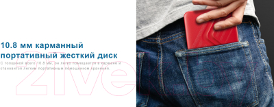 Внешний жесткий диск Apacer AC236 1TB (AP1TBAC236B-1)