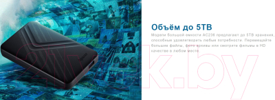 Внешний жесткий диск Apacer AC236 1TB (AP1TBAC236B-1)