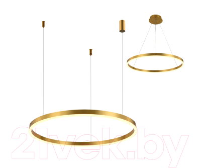 Потолочный светильник Kinklight Тор 08213.36A(3000K) (латунь)