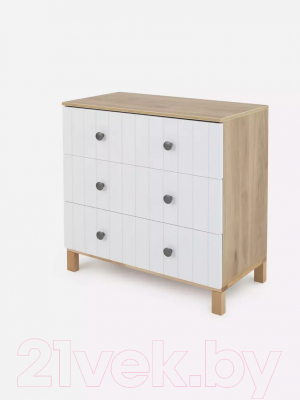 Комод пеленальный Rant Bamboo / 108 (Cloud White)