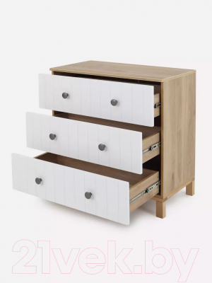 Комод пеленальный Rant Bamboo / 108 (Cloud White)