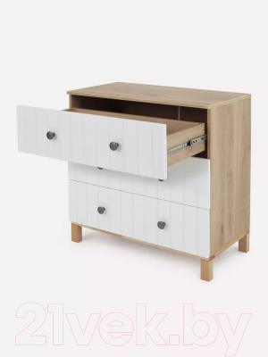 Комод пеленальный Rant Bamboo / 108 (Cloud White)