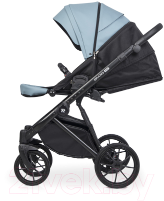 Детская универсальная коляска Riko Brano Pro 3 в 1 (02/Сrystal Blue)