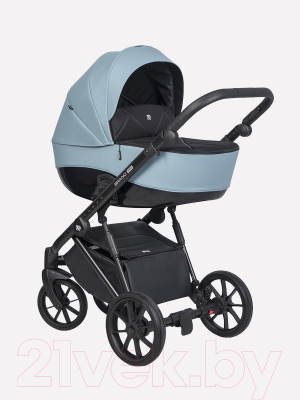Детская универсальная коляска Riko Brano Pro 3 в 1 (02/Сrystal Blue)