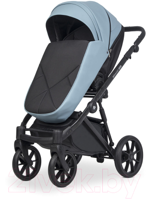 Детская универсальная коляска Riko Brano Pro 3 в 1 (02/Сrystal Blue)