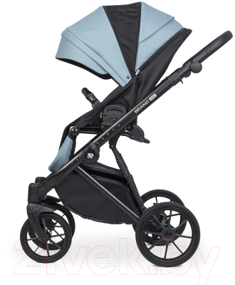 Детская универсальная коляска Riko Brano Pro 3 в 1 (02/Сrystal Blue)