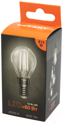 Лампа Rexant Шарик 604-122