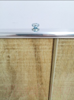 Экран для ванны Comfort Alumin Group Натуральное дерево 3D 170x50