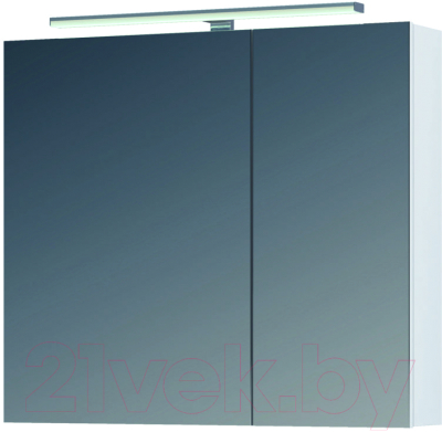 Шкаф с зеркалом для ванной Vigo Plaza 800 - фото