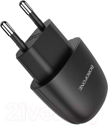 Адаптер питания сетевой Borofone BA49A 1USB