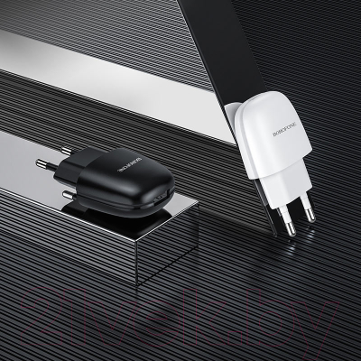 Адаптер питания сетевой Borofone BA49A 1USB