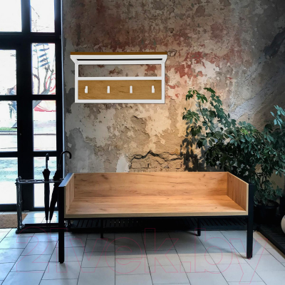 Вешалка для одежды Millwood Сканди 3 60x30x15