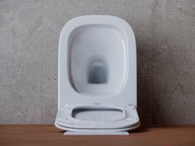 Унитаз подвесной Ceramica Nova Noel Rimless CN3013 (с крепежом и сиденьем)