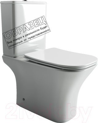 Унитаз напольный Ceramica Nova Alfa CN9002-B - фото