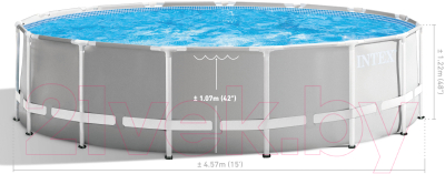 Каркасный бассейн Intex Prism Frame / 26726NP