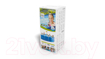Каркасный бассейн Intex Metal Frame / 28242NP