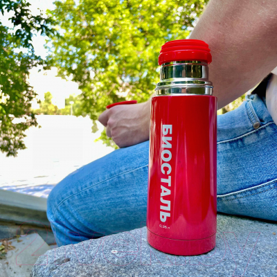 Термос для напитков Биосталь NB-СR 350