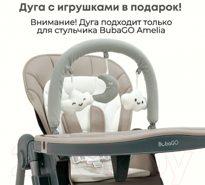 Стульчик для кормления Bubago Amelia / BG 103-1