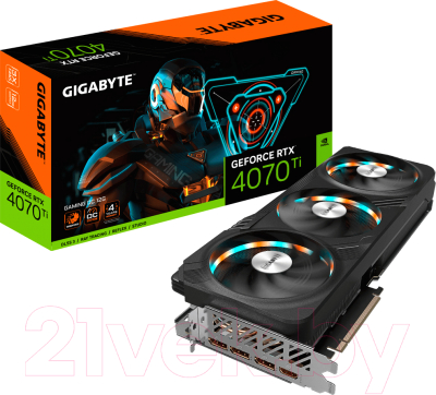 Видеокарта Gigabyte RTX4070TI 12GB (GV-N407TGAMING OC-12GD)