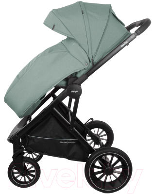 Детская универсальная коляска INDIGO Desire 2 в 1 (зеленый)