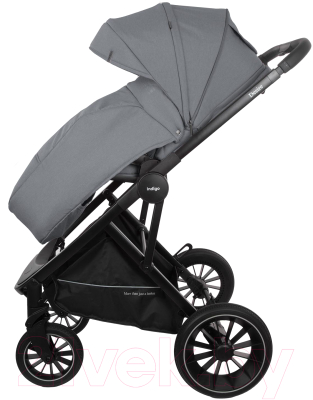 Детская универсальная коляска INDIGO Desire 3 в 1 (графит)