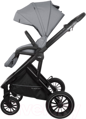 Детская универсальная коляска INDIGO Desire 3 в 1 (графит)