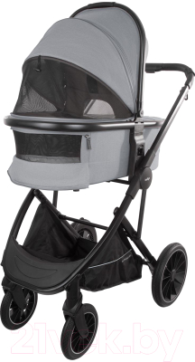 Детская универсальная коляска INDIGO Desire 3 в 1 (графит)
