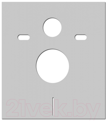 Унитаз подвесной с инсталляцией Berges Atom Line 410 042447