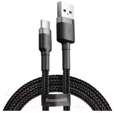 Кабель Baseus Cafule Cable USB For Type-C 2A / CATKLF-BG1 - фото