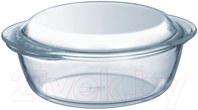 Кастрюля для СВЧ Pyrex Essentials 204A000/7343 (2.1л, с крышкой) - фото