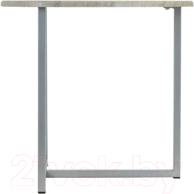Журнальный столик Мебелик BeautyStyle 11 (серый шпат/металл)