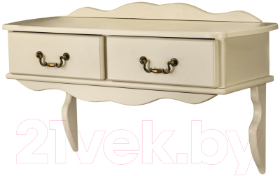 Консольный столик Мебелик Берже 20 (слоновая кость) - фото