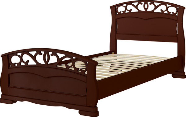 Односпальная кровать Bravo Мебель Грация 1 90x200 - фото