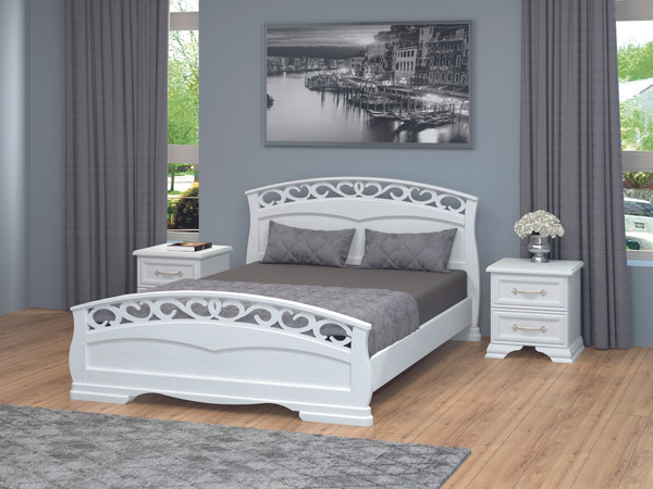 Полуторная кровать Bravo Мебель Грация 1 120x200