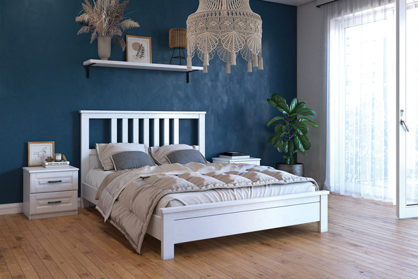 Полуторная кровать Bravo Мебель Лаура 140x200