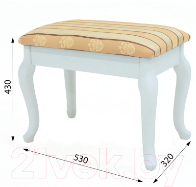 Банкетка Мебелик Ретро с ящиком