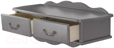 Консольный столик Мебелик Берже 20 (серый графит)