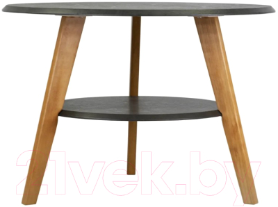 Журнальный столик Мебелик BeautyStyle 17 (серый бетон/бук)