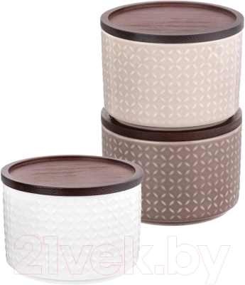 Набор емкостей для хранения Elan Gallery Орнамент / 540741 - фото
