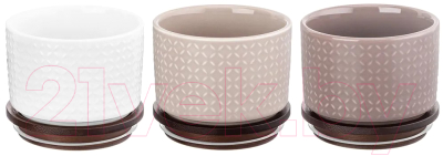 Набор емкостей для хранения Elan Gallery Орнамент / 540741