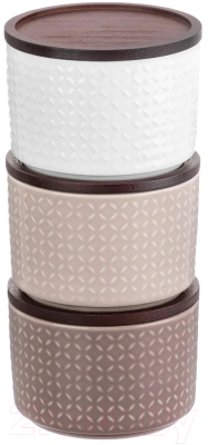 Набор емкостей для хранения Elan Gallery Орнамент / 540741