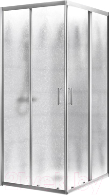 Душевой уголок BelBagno UNO-195-A-2-100-CH-CR - фото