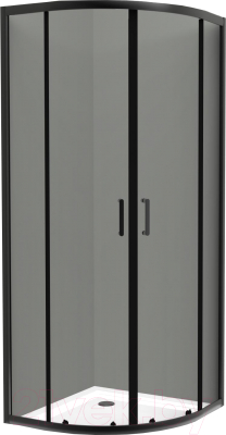 Душевой уголок BelBagno UNO-195-R-2-90-C-NERO - фото