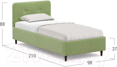 Односпальная кровать Moon Trade 1253 / К003713