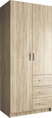 Шкаф Евва УН-02-03/S (дуб сонома) - фото
