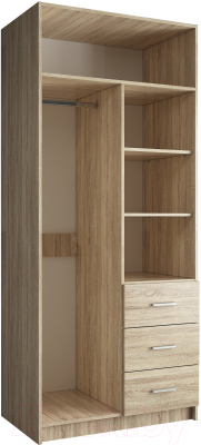 Шкаф Евва УН-02-03/S (дуб сонома)