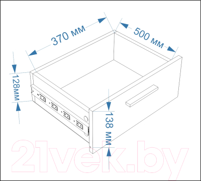 Шкаф Евва УН-02-03/S (дуб сонома)