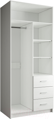 Шкаф Евва УН-02-03/B (бодега белый)